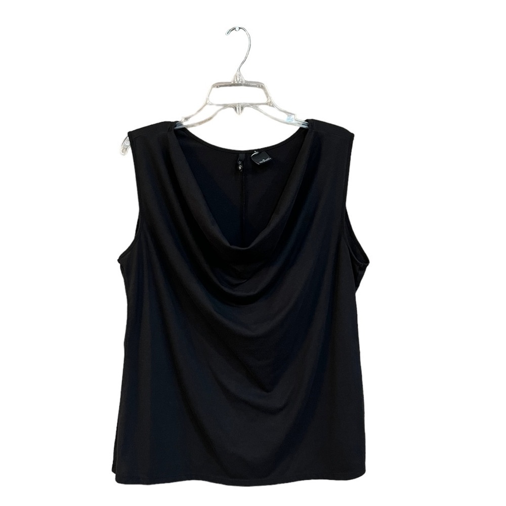 New Directions Women’s Black Scoop Neck Sleeveless Top, size 1X.​​